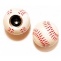 Колпачки для камеры TW V-26 бейсбольный мяч белый 2шт
